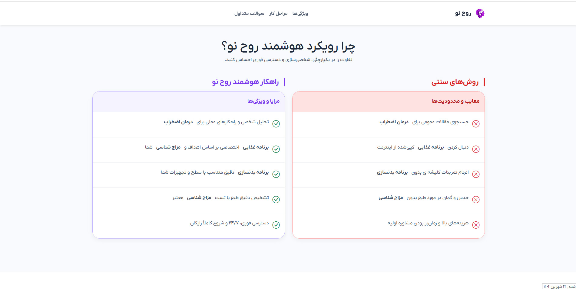 پلتفرم جامع روانشناسی روح‌نو (پنل)